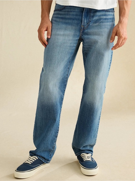 American Eagle Outfitters Other - NWT American Eagle Relaxed Straight Jean — Tinted Medium Wash